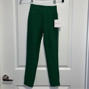 Beyond Yoga Spacedye Trophy High Waisted Midi Legging Green/ White XS NWT